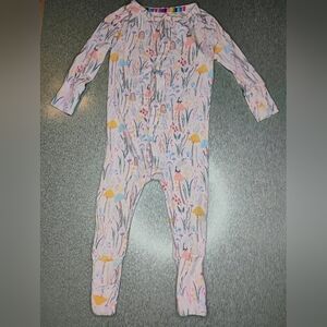 Magnetic Me Pastel Floral Kids Footie